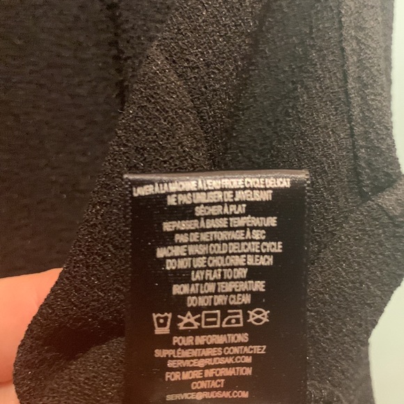 Rudsak long split side top - Picture 3 of 4